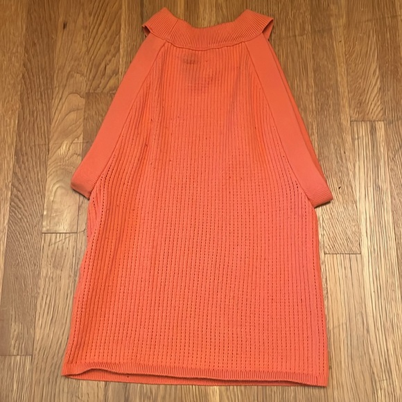 Aritzia Babaton Sculpt Knit Orange Top - Picture 5 of 7